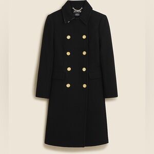 J. Crew Warwick topcoat in Italian stadium-cloth wool blend